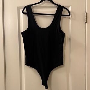 nuuds Classic Black tank Bodysuit